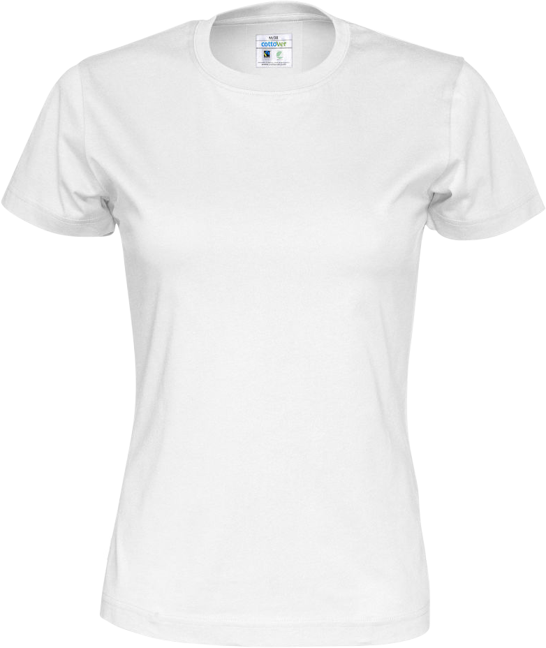 EKO T-shirt Fairtrade bomull Dam Bild 11