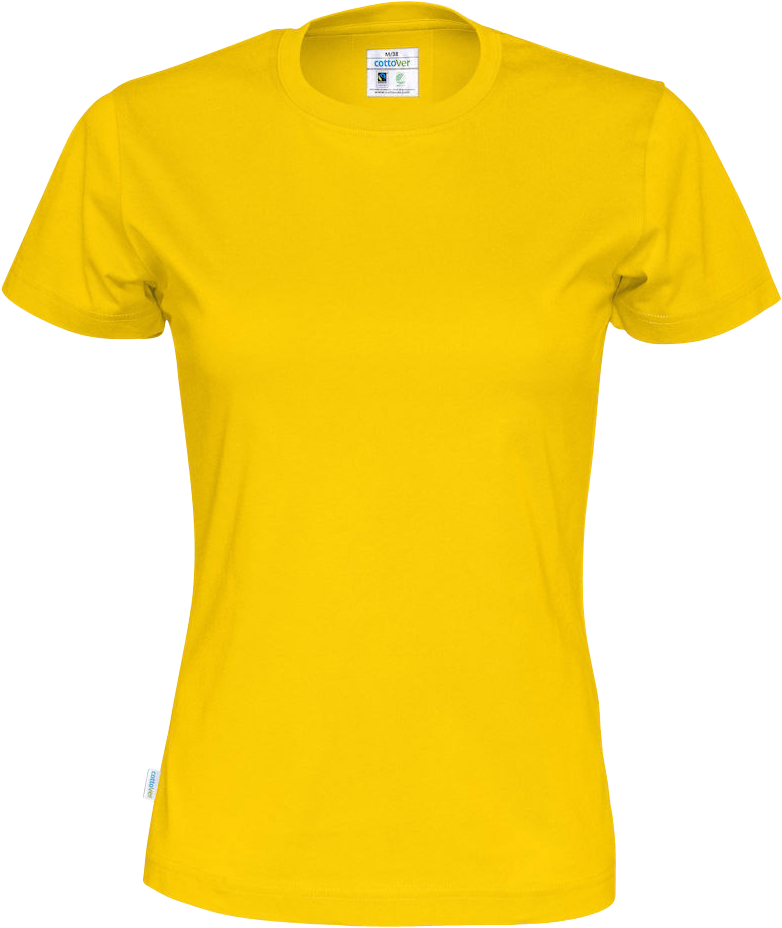 EKO T-shirt Fairtrade bomull Dam Bild 12