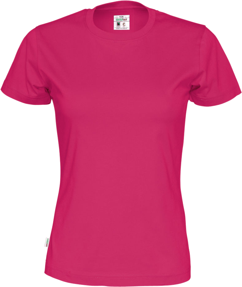 EKO T-shirt Fairtrade bomull Dam Bild 13